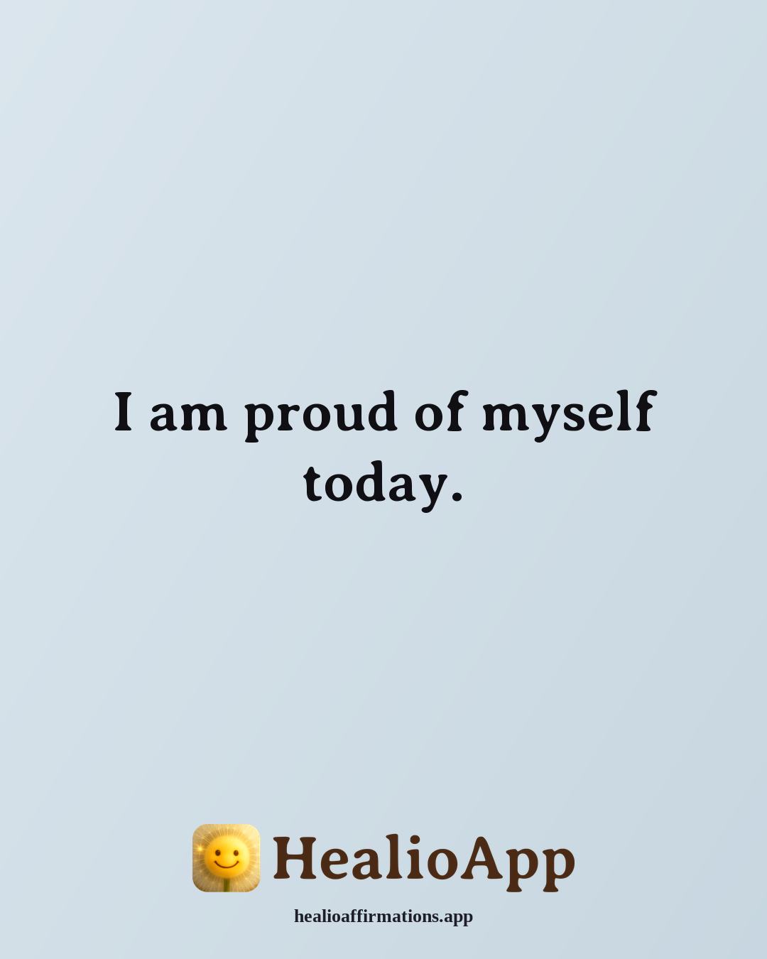 Doggyland affirmation: I am proud of myself today. — Healio