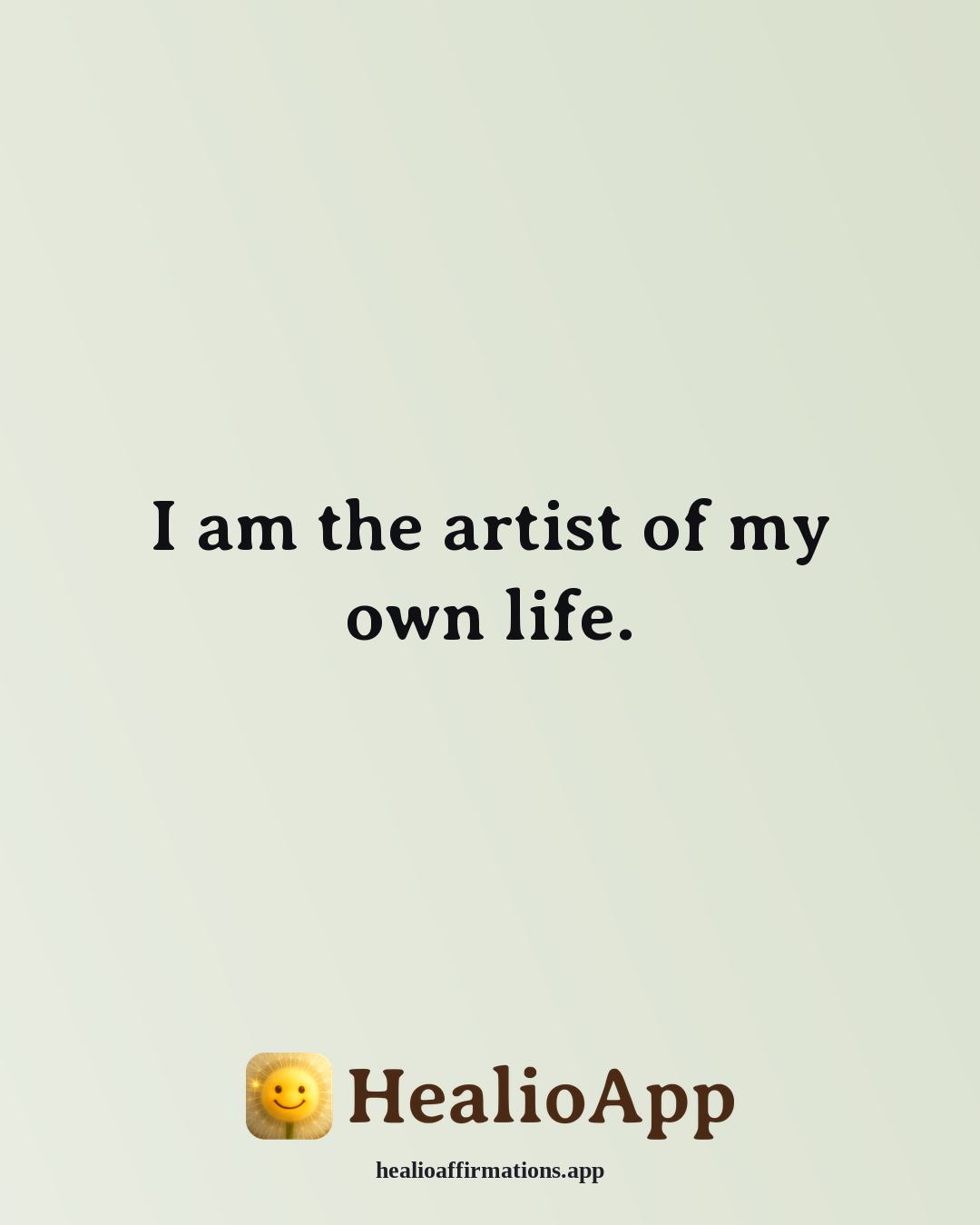 Lavendaire-Style affirmation: I am the artist of my own life. — Healio