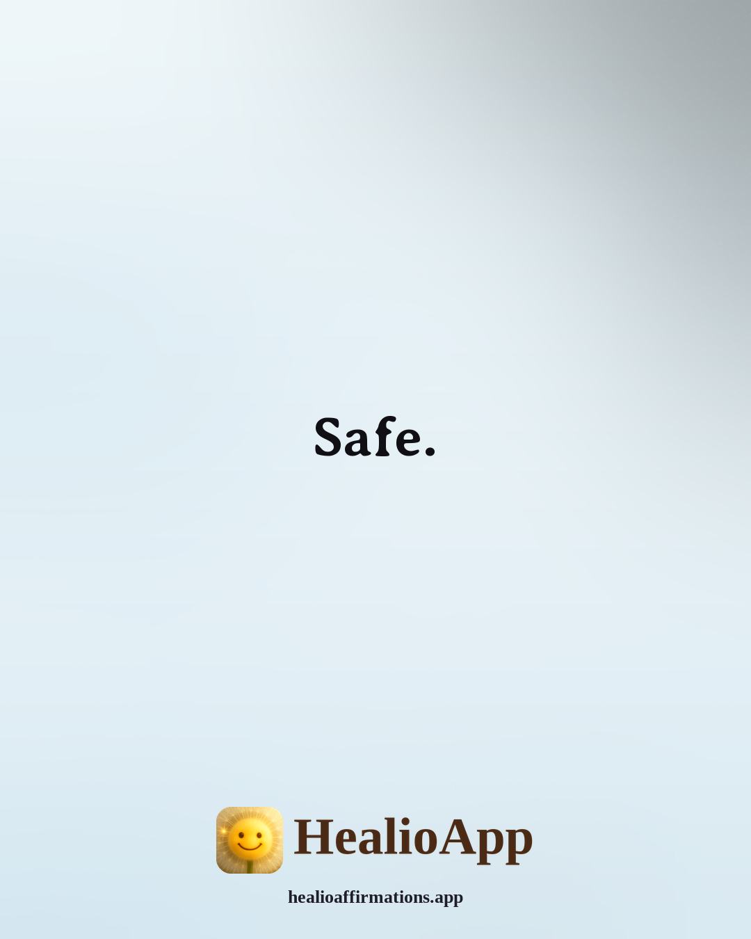 One Word affirmation: Safe. — Healio