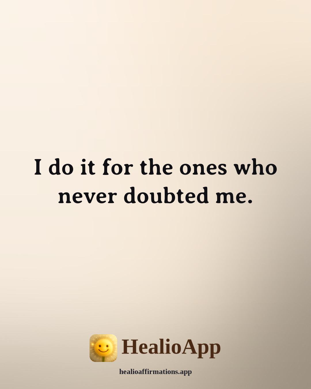 Snoop Dogg affirmation: I do it for the ones who never doubted me. — Healio